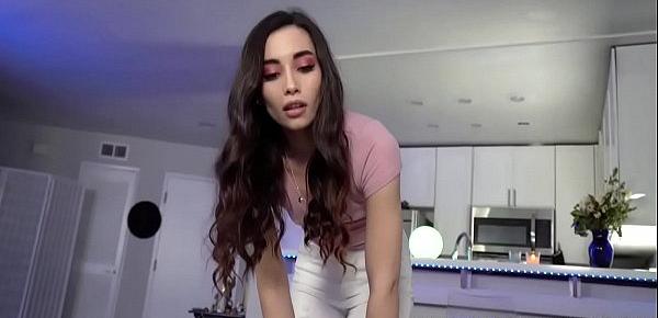  Hot Stepdaughter Aria Lee Fucked Stepdad One Last Time